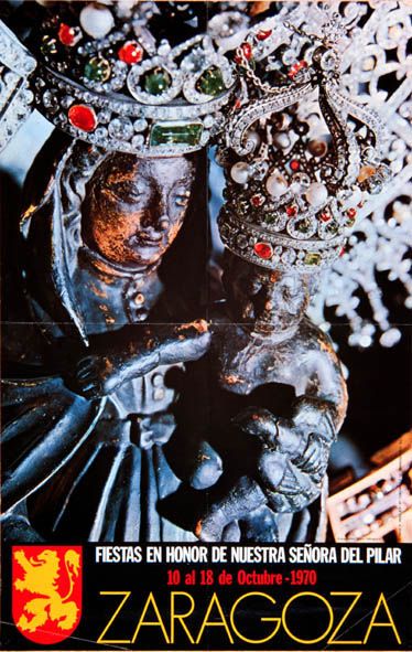 Fiesta patronales en honor de Nuestra Señora del Pilar 1970 Zaragoza